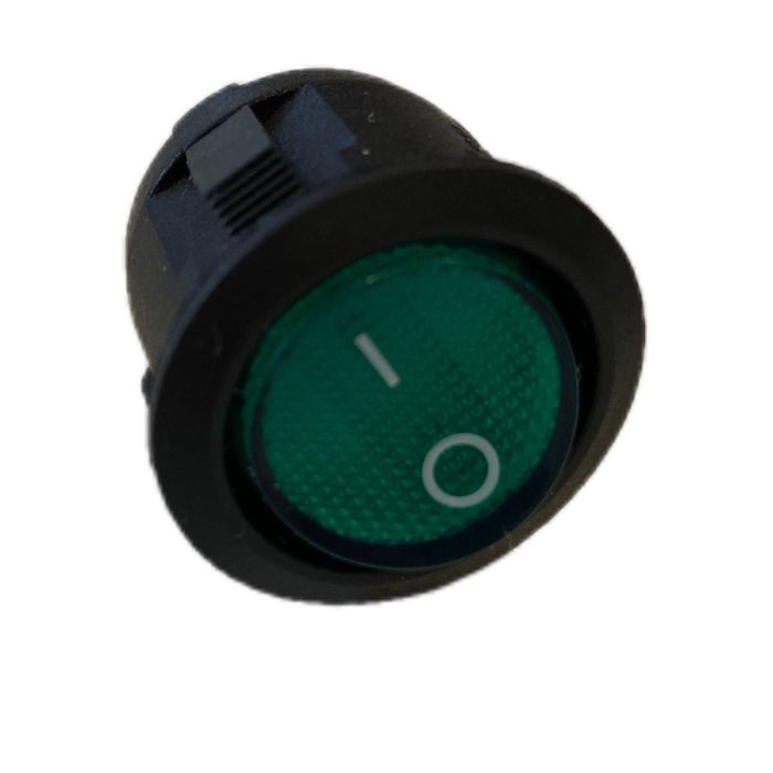 Кнопка живлення зелена для блоку фрезера Marathon Escort 2 PRO