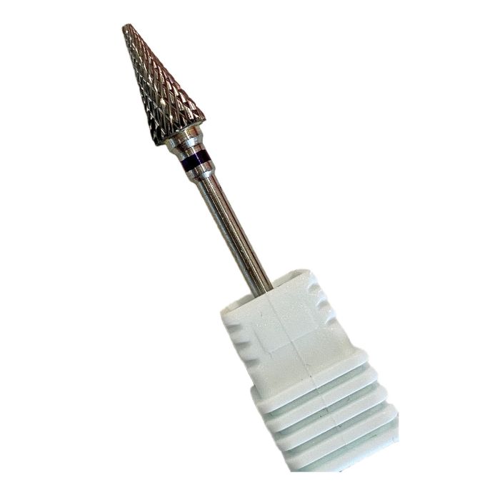 Фреза твердосплавна Конус фіолетова насічка