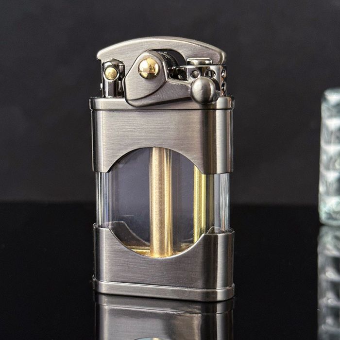 Зажигалка бензиновая ZORRO в ретро стиле Titan