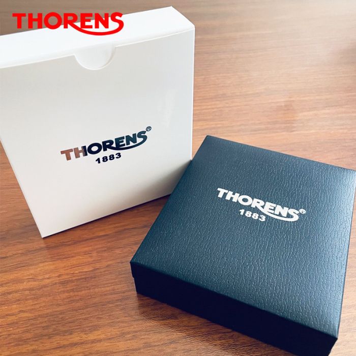 Роскошная газовая зажигалка THORENS в сияющем серебряном цвете