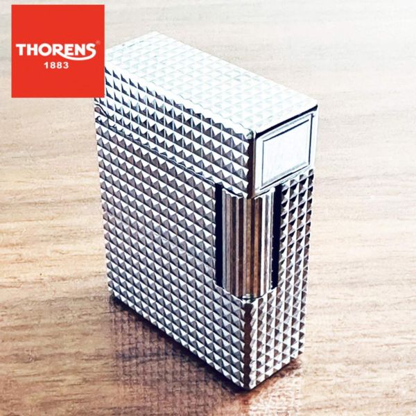Премиальная газовая зажигалка THORENS с рельефным узором