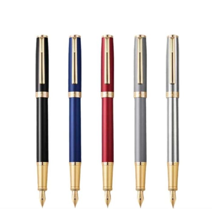 Эксклюзивная перьевая ручка Montagut 1880 (Dark Blue & Gold)