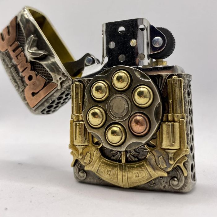 Подарочная эксклюзивная бензиновая зажигалка Zippo