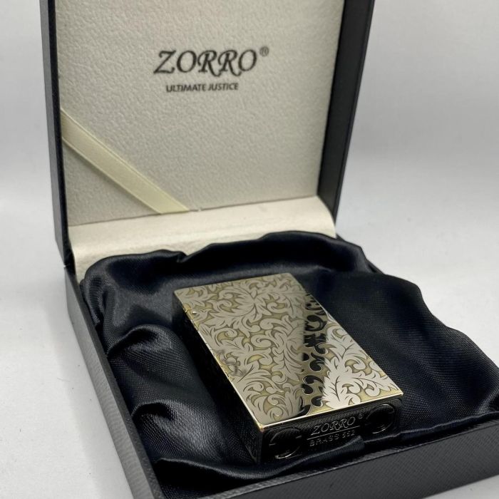 Бензинова Запальничка ZORRO Золота лоза