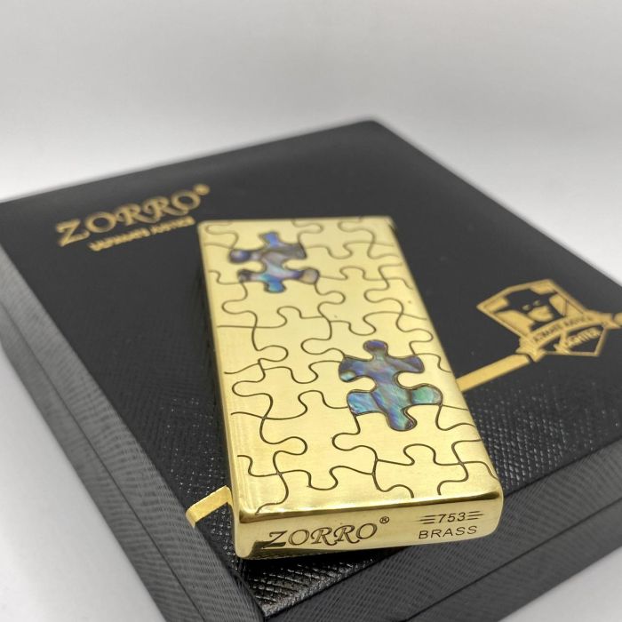Бензинова запальничка Zorro "Puzzle Piece" (Пазл)