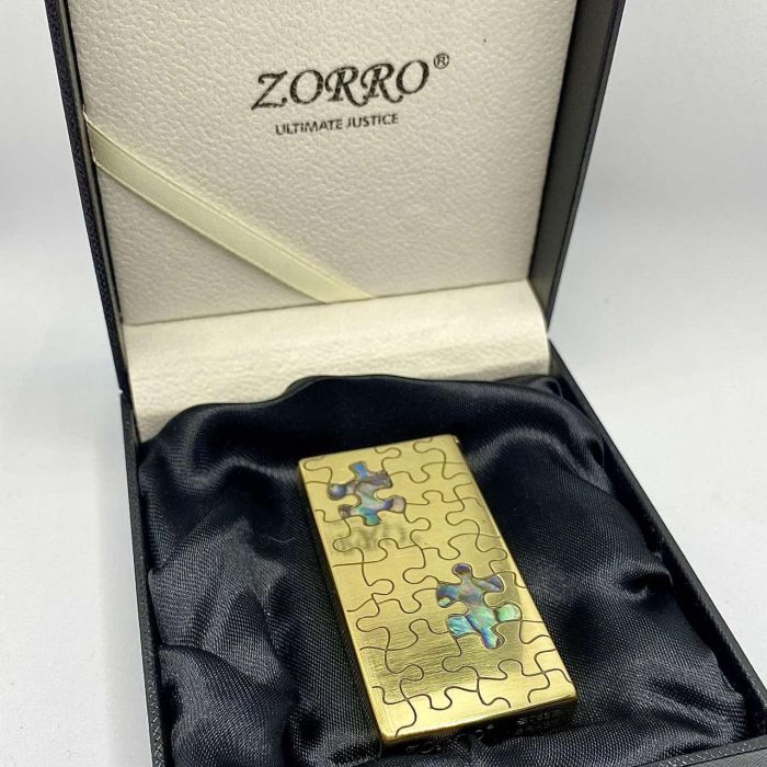Бензинова запальничка Zorro "Puzzle Piece" (Пазл)