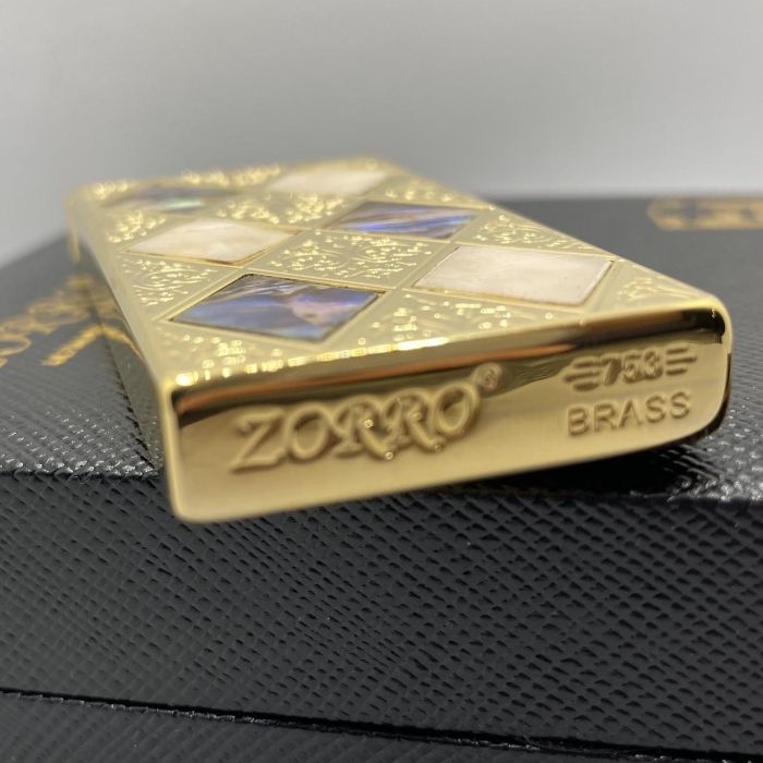 Бензинова запальничка Zorro "Перламутрове Бароко"