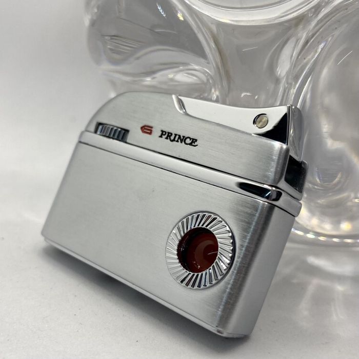 Газовая зажигалка Prince "Silver Stream" (Серебряный Поток)
