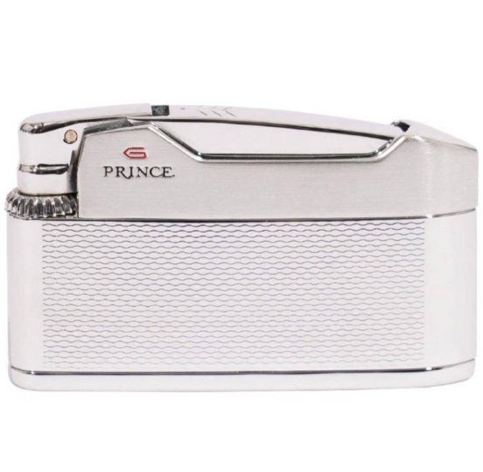Газовая зажигалка Prince "Серебряная Волна" (Silver Wave)