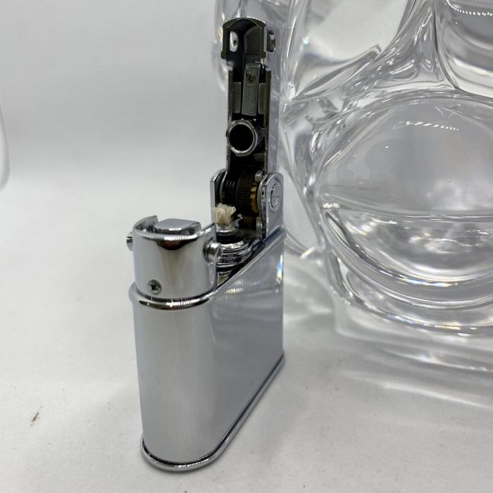 Бензиновая зажигалка Prince Серебряный Флинт (Silver Flint)