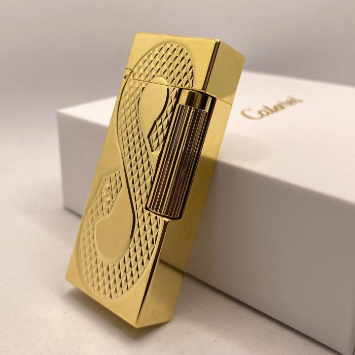 Зажигалка газовая Calories "Serpent Gold"