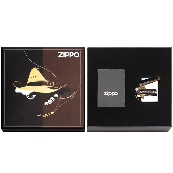 Бензиновая зажигалка ZIPPO "The Trigger of Fate" (Урок Доли)