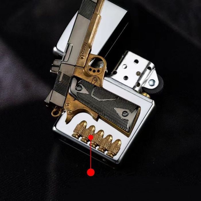 Бензиновая зажигалка ZIPPO "The Trigger of Fate" (Урок Доли)