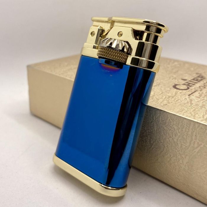 Бензиновая зажигалка "Royal Blues" (Королевский Блюз)
