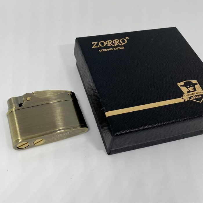 Бензинова Запальничка Zorro Антична Бронза