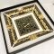 Элегантная Пеленка "Black & Gold Elegance" в Стили Барокко и Греческого Орнамента