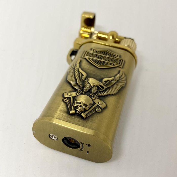 Газова запальничка Koji Harley Davidson золотиста