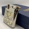 Элегантная Бензиновая Зажигалка Chief двухцветная Silver/Gold