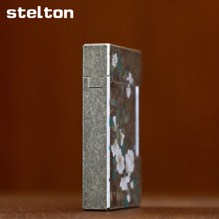 Газовая зажигалка Stelton "Antique Blossom" Белые Цветы