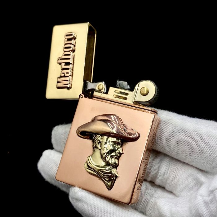 Бензиновая зажигалка Marlboro Cowboy - Коллекционная серия (Limited Edition)