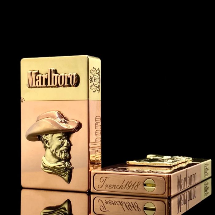 Бензиновая зажигалка Marlboro Cowboy - Коллекционная серия (Limited Edition)