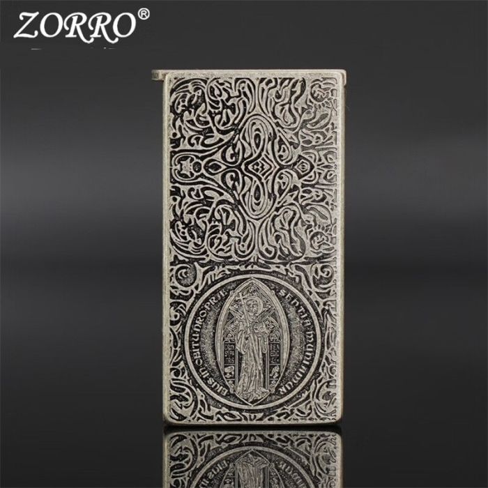 Бензинова запальничка  Zorro 753 «Медальйон Святого Бенедикта»