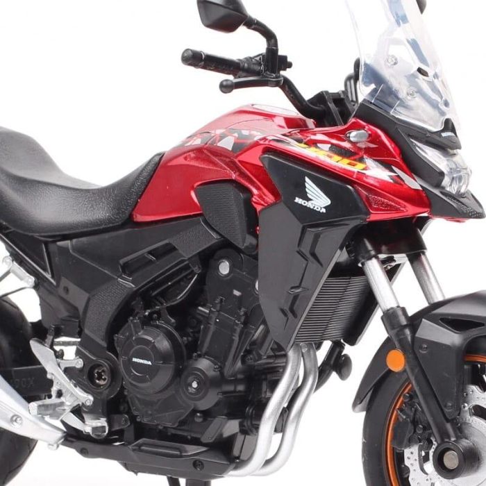 Коллекционная масштабная модель мотоцикла Honda CB400X Touring (1:12) - Красный
