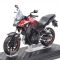 Коллекционная масштабная модель мотоцикла Honda CB400X Touring (1:12) - Красный