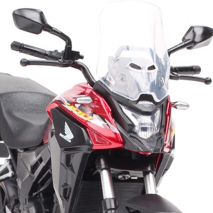 Коллекционная масштабная модель мотоцикла Honda CB400X Touring (1:12) - Красный