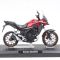 Коллекционная масштабная модель мотоцикла Honda CB400X Touring (1:12) - Красный