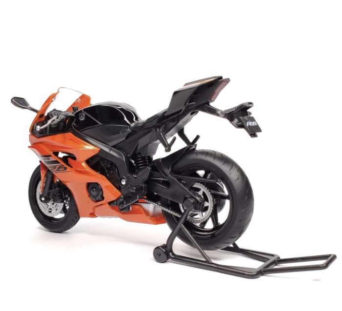Коллекционная модель мотоцикла Yamaha YZF-R6 (Scale 1:12) - Оранжевый металлик