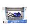 Коллекционная модель мотоцикла Yamaha YZF-R1 (2021) - Масштаб 1:18 (Maisto) синяя