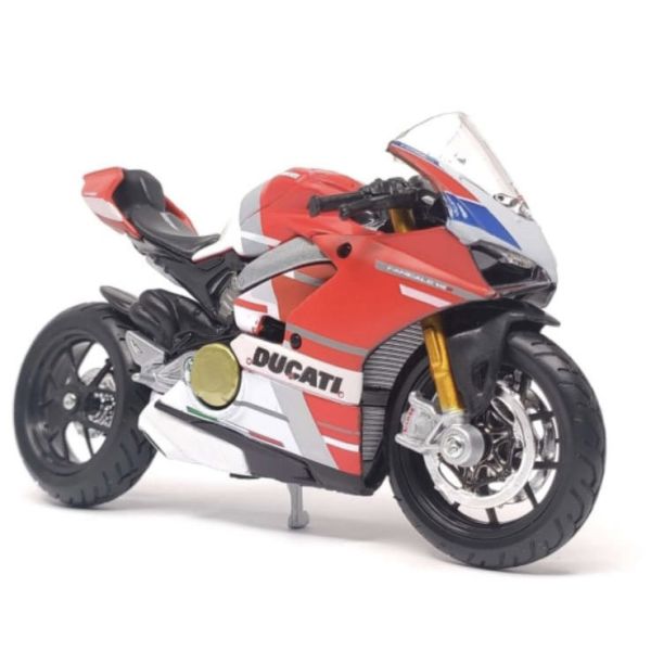 Коллекционная модель мотоцикла Ducati Panigale V4 S Corse - Эстетика скорости в масштабе 1:18