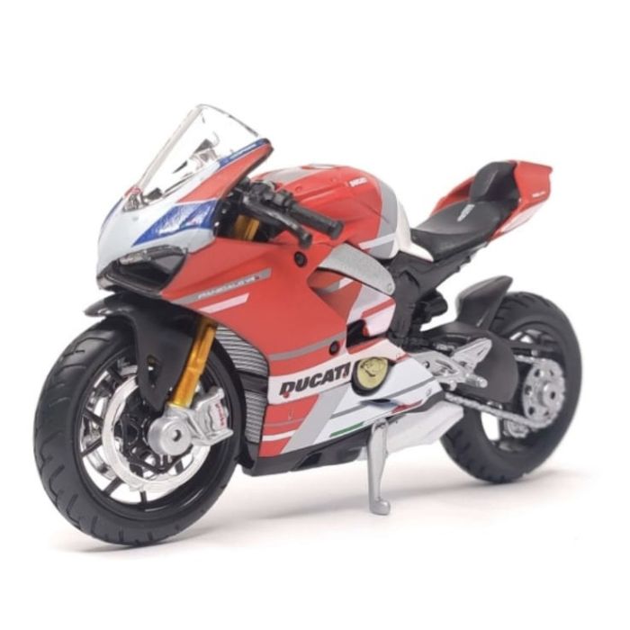 Коллекционная модель мотоцикла Ducati Panigale V4 S Corse - Эстетика скорости в масштабе 1:18