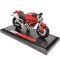 Коллекционная модель мотоцикла Maisto Ducati Monster 696 (Масштаб 1:18) ярко-красный