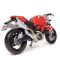 Коллекционная модель мотоцикла Maisto Ducati Monster 696 (Масштаб 1:18) ярко-красный