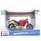 Коллекционная модель мотоцикла Maisto Ducati Monster 696 (Масштаб 1:18) ярко-красный