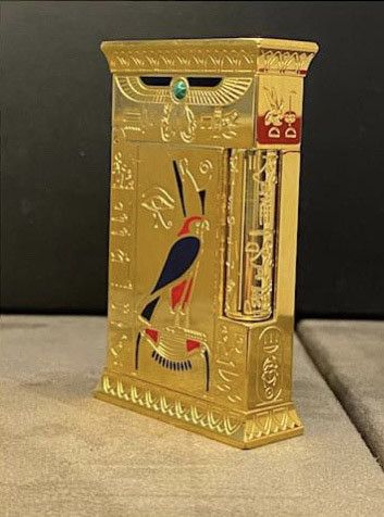 Эксклюзивная бензиновая зажигалка Rowenta «Скарпиги Египта» Gold