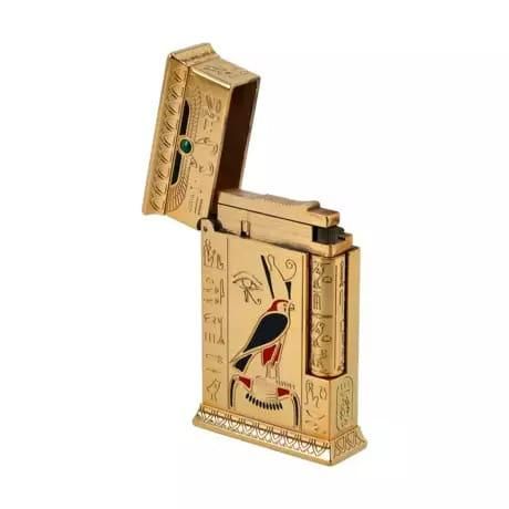 Эксклюзивная бензиновая зажигалка Rowenta «Скарпиги Египта» Gold