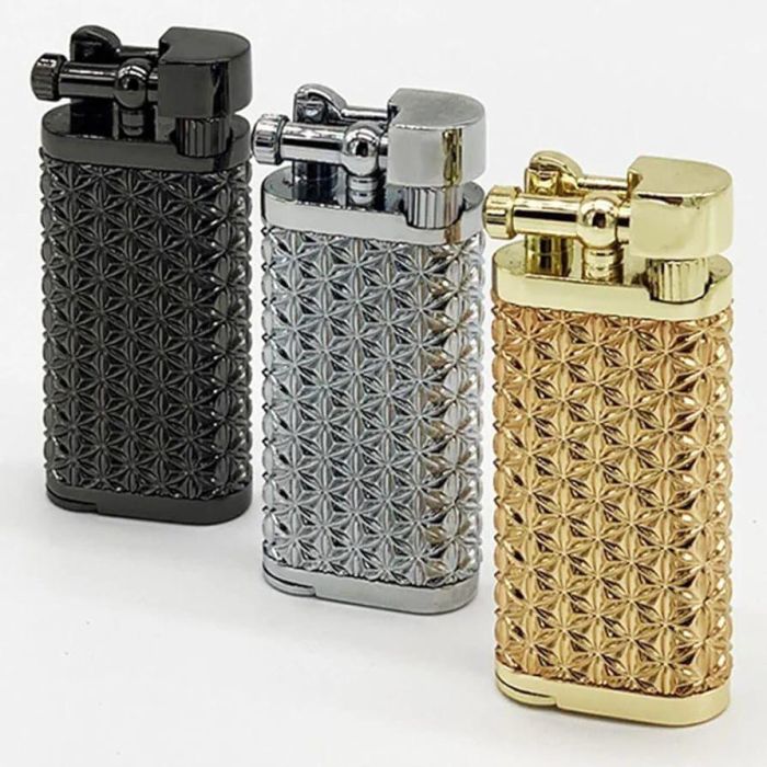 Газовая кремниевая зажигалка Spunk Silver Premium