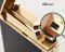 Элитная газовая зажигалка Derui R-09 Classic Red & Gold с фирменным кликом