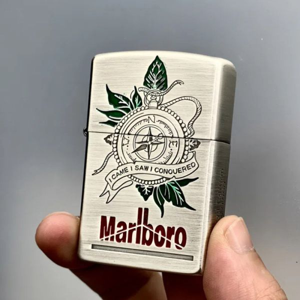 Бензиновая зажигалка Zorro "Marlboro - I Came, I Saw, I Conquerered" Limited Edition (Колекционная серия)