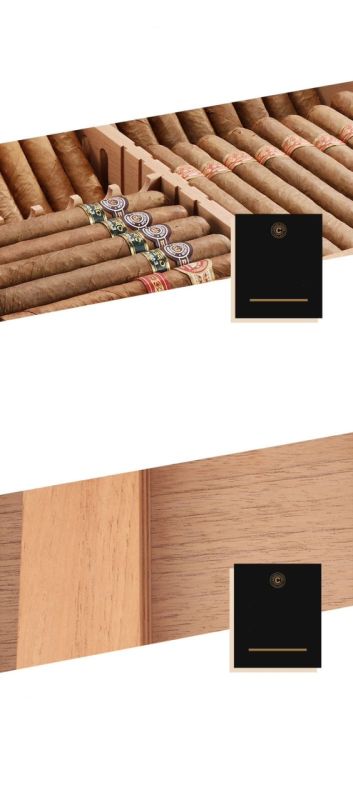 Кожаный хьюмидор-футляр для 5 сигар Cigarloong (Коричневый)