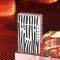 Элегантная газовая зажигалка Classic Lighter с фирменным кликом (Black/Silver)