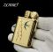Бензиновая зажигалка ZORRO 587 Латунь (Brass), с перламутровой ластовицей