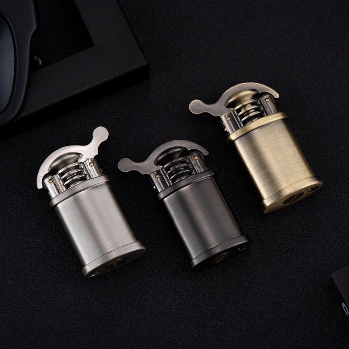 Запальничка бензинова колекційна колір латунь